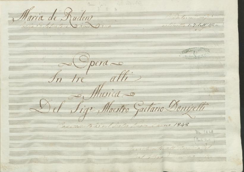 [Maria de Rudenz] Page 1