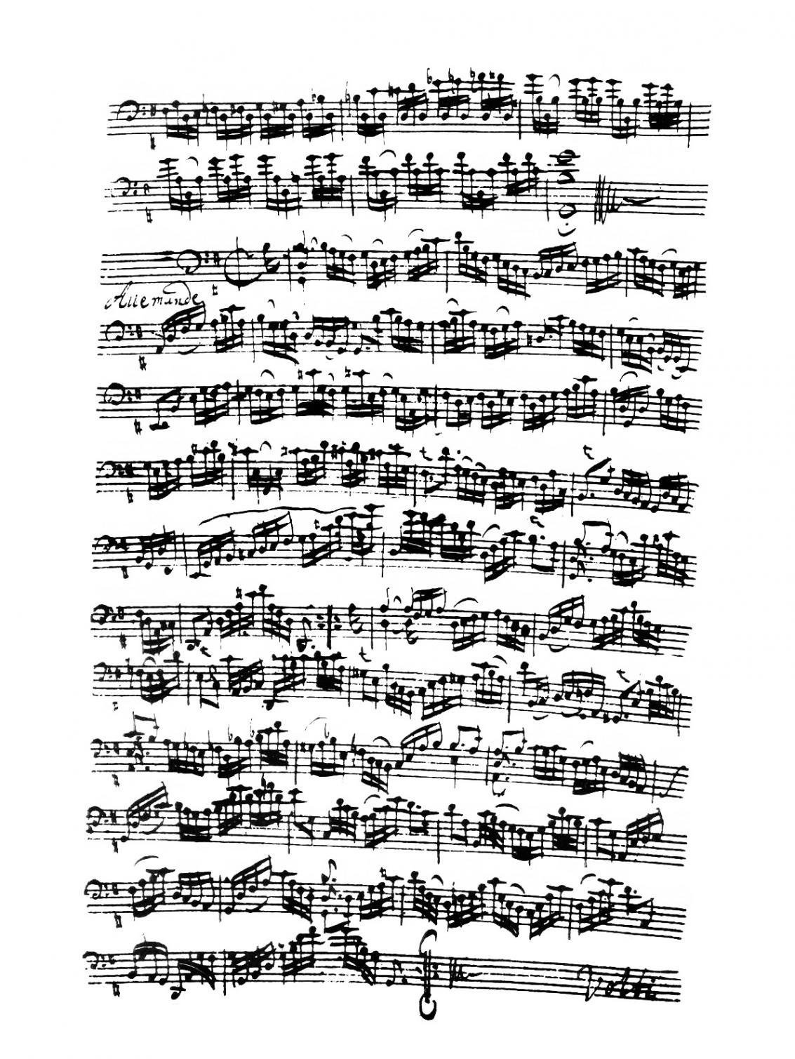 Suite n.1 BWV 1007 - Page 2