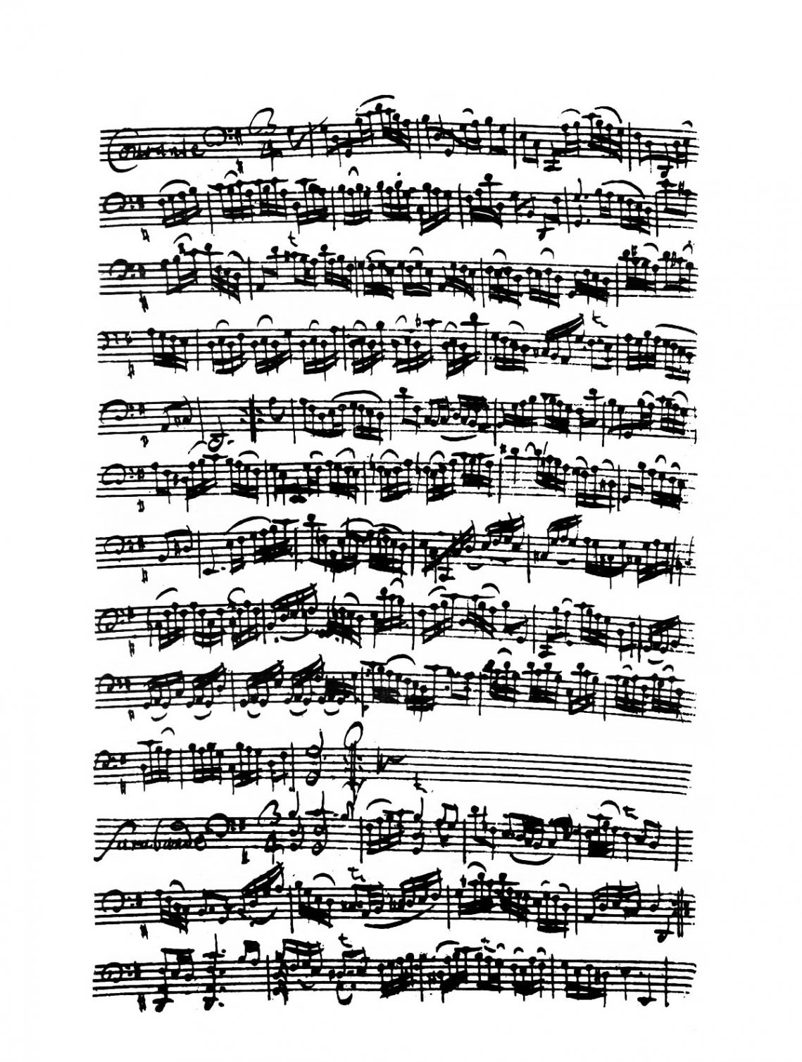 Suite n.1 BWV 1007 - Page 3