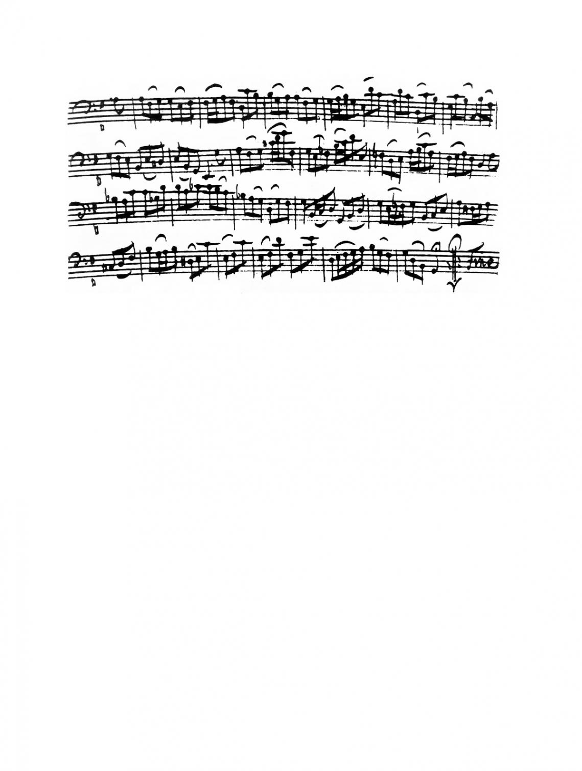 Suite n.1 BWV 1007 - Page 5