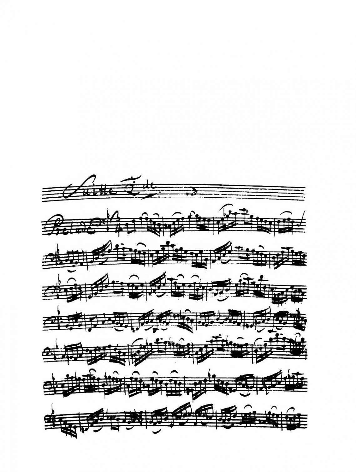 Suite n.2 BWV 1008 - Page 1
