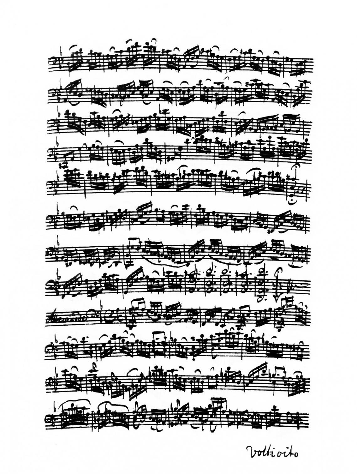 Suite n.2 BWV 1008 - Page 2