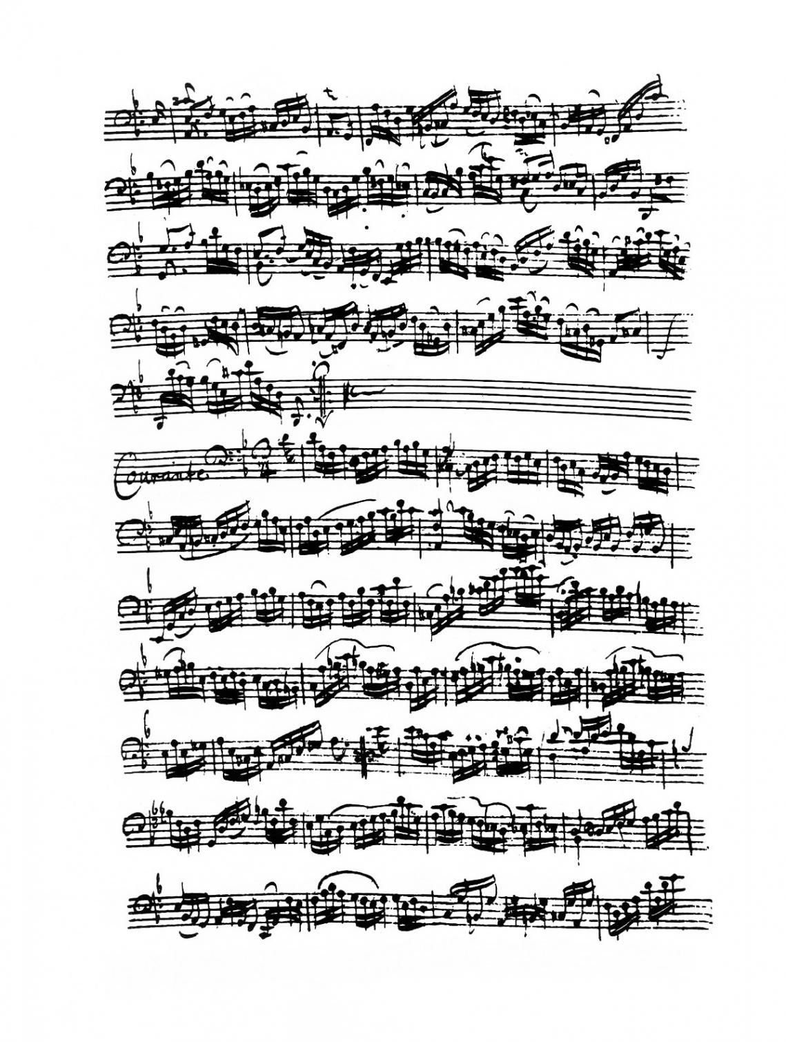 Suite n.2 BWV 1008 - Page 3