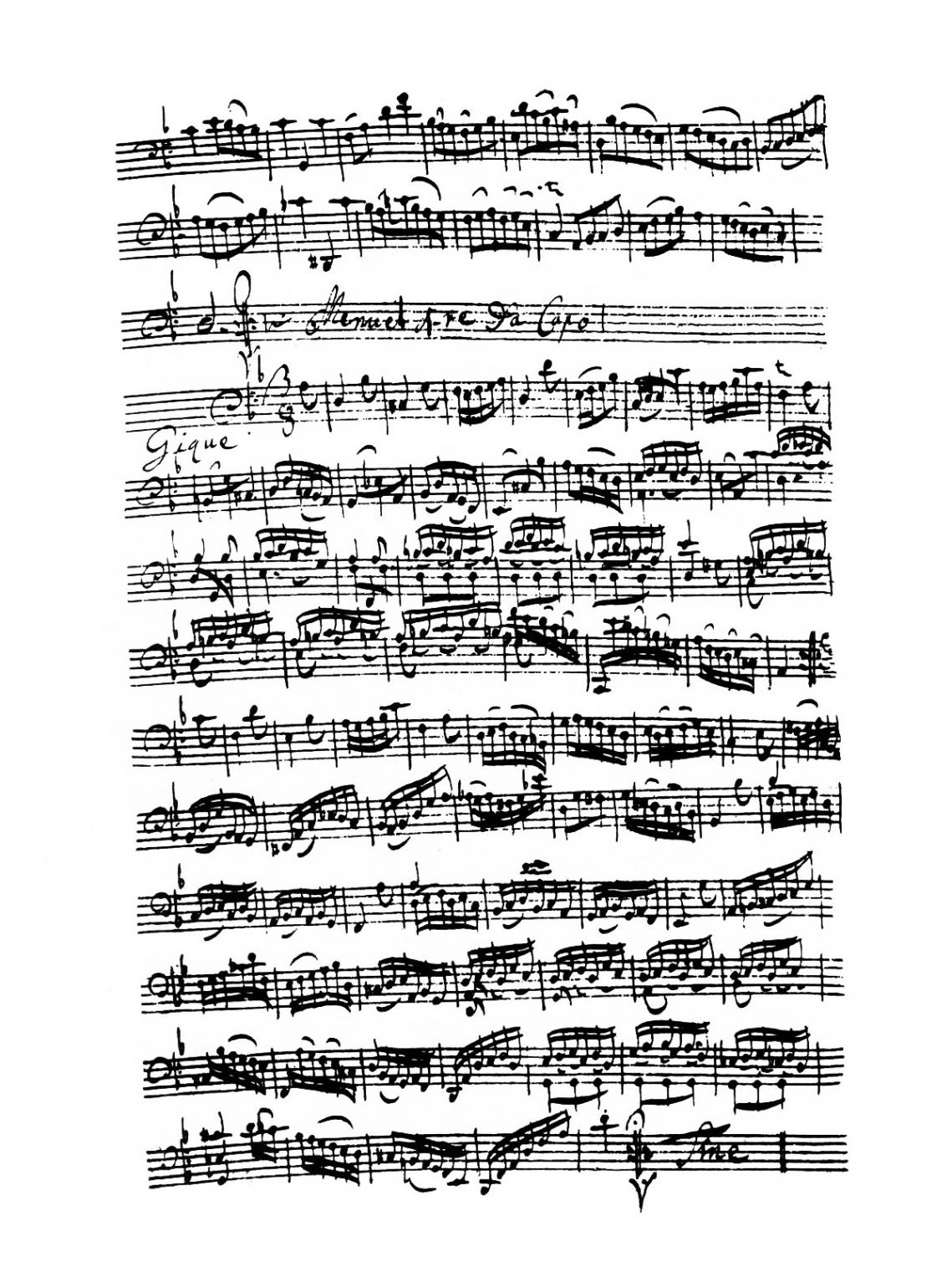 Suite n.2 BWV 1008 - Page 5