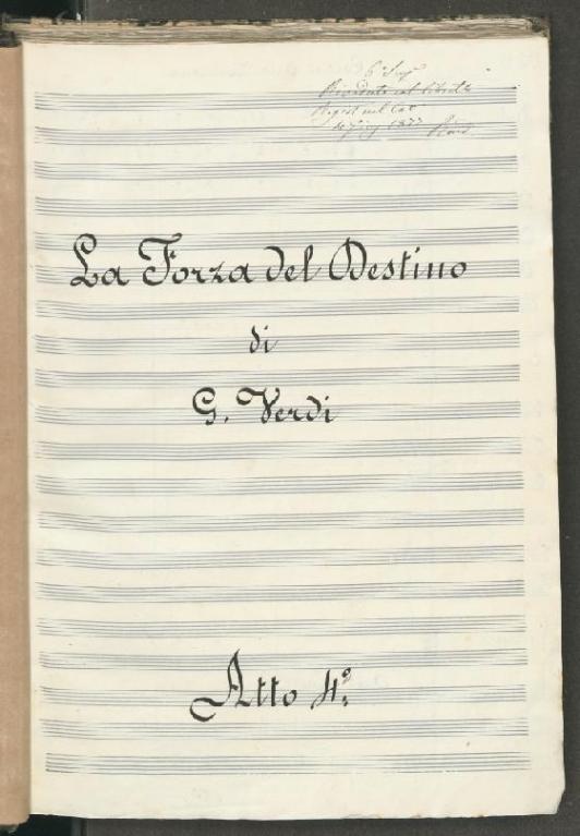 [La Forza del Destino] Page 1